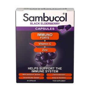 Sambucol Black Elderberry immuno Forte Capsules