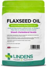 Pack of 90 Lindens Flaxseed Oil Capsules