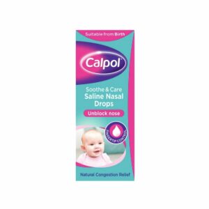 Calpol Soothe And Care Saline Nasal Drops 10ml