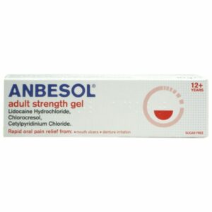 Anbesol Adult Gel 10g