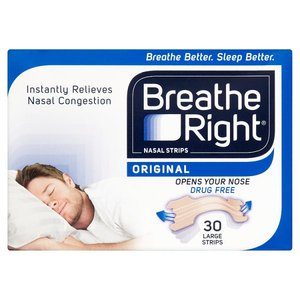 Breathe Right Nasal Strips Large Original Pack of 30