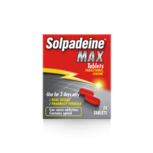 Solpadeine Max (Codeine/Paracetamol) – 24 Tablets