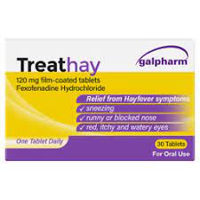 Fexofenadine 120mg tablets