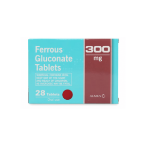 Ferrous Gluconate 300mg 28 Tablets